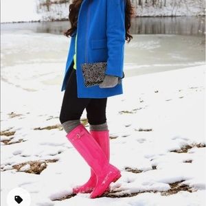 Hunter gloss tall boots